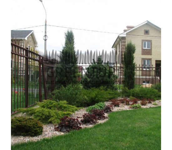 Цветники для участка, рокарии, декоративная отсыпка - фото - 2