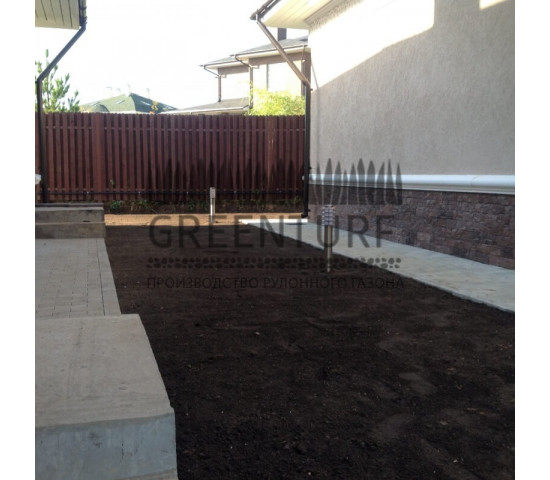 Укладка рулонного газона, КП «Мартемьяново» - фото - 4