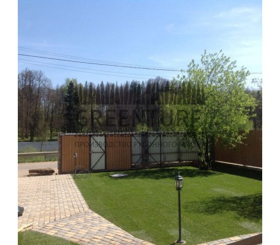 Укладка рулонного газона, сорт «Партерный» - фото - 11