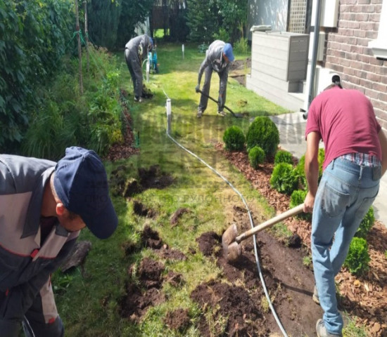 Устройство пошаговой дорожки, КП Изумрудный - фото - 2