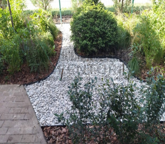 Устройство пошаговой дорожки, КП Изумрудный - фото - 14