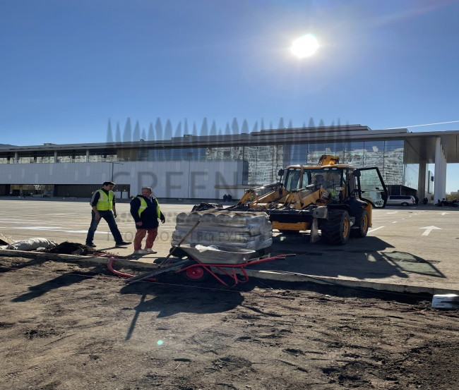 Благоустройство ТРЦ 